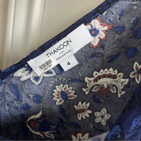 Thakoon Collective X RTR Navy Lotus Printed Dress
Size 4 - Picture 7 of 10